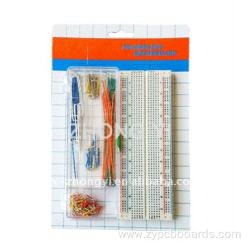 830 points solderless breadboard jumper wire cable kit